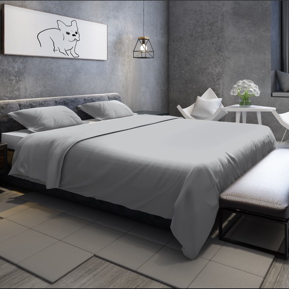 Brand New Frenchie Linen 4 Piece Bedsheet Set - Picture 4 of 6